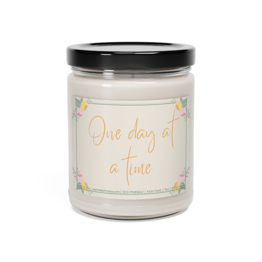 One Day At A Time | Hello Spring Candle